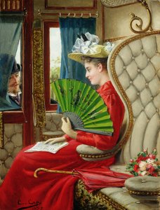 The Indiscretion, 1895 by Constant Aime Marie Cap